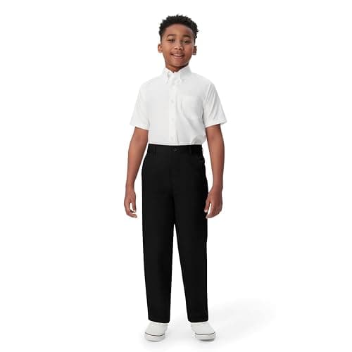 French Toast Boys Pull-On Relaxed Fit School Uniform Pant (Standard & Husky) - Image 1