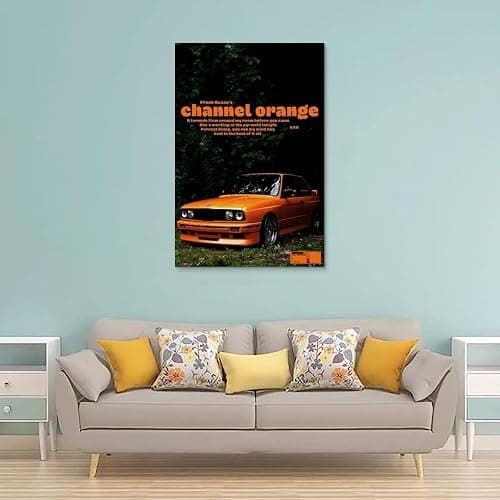 LDGSUPH Frank Ocean Posters for Room Aesthetic Canvas Wall Art Bedroom Decor12x18inch(30x45cm) thumbnail 2