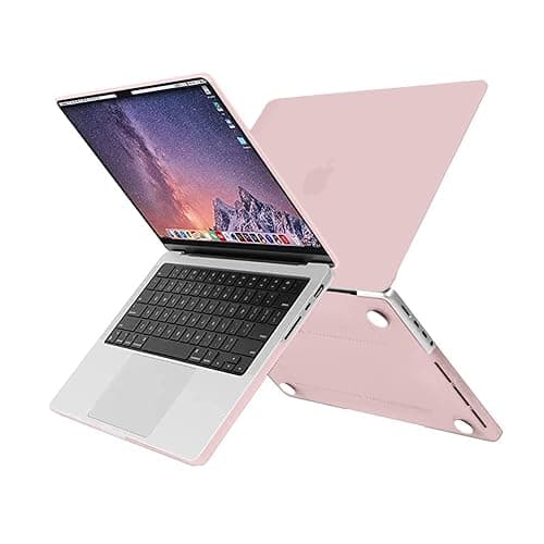 MOSISO Compatible with MacBook Pro 14 inch Case 2025 2024 2023 2022 2021 M5 M4 M3 M2 M1 A3434 A3112 A3185 A3401 A2918 A2992 A2779 A2442 Touch ID, Protective Plastic Hard Shell Case, Rose Quartz thumbnail 8