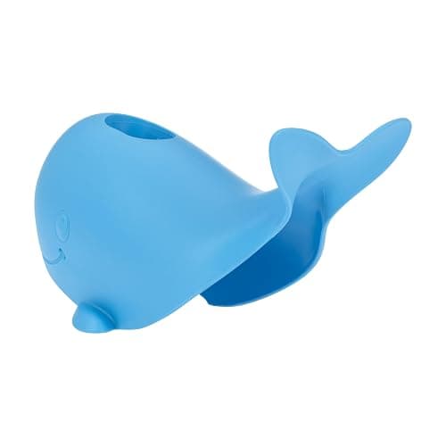 Nuby Bathtub Safety Spout Guard - Compatible with Most Standard Faucets - Bath Toys - Whale thumbnail 8
