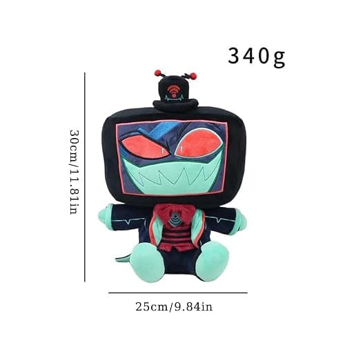 Hazbin Hotel Plush Doll Soft Collectible Plushies Pillow Toy Gift for Cartoon Game Fans thumbnail 3