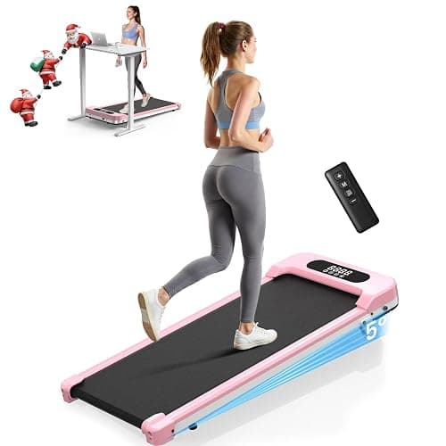 Incline Walking Pad, 3 in 1 Under Desk Treadmill with Ultra Quiet < 40dB, 2.5HP Portable Treadmill for Home Office, Wide Running Belt with 330LB Capacity, Remote Control & LED Display - Image 1