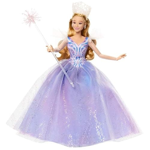 Mattel Universal Pictures' Wicked: for Good Deluxe Glinda Fashion Doll with Removable Outfit & 3 Accessories, Inspired by The Movie thumbnail 3