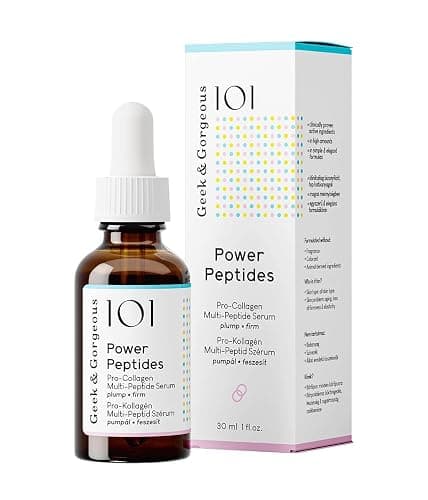 Geek & Gorgeous Power Peptides Serum, Multi-Peptide Face Serum for Firm, Smooth-Looking Skin, Supports Skin Elasticity, Lightweight skin-revitalizing Formula, 1 fl oz thumbnail 2