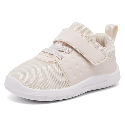 MORENDL Toddler Baby Shoes 0-4 Years Boy Girl Lightweight Breathable Non-Slip Sports Sneakers Running Walking Tennis Barefoot Shoes thumbnail 2
