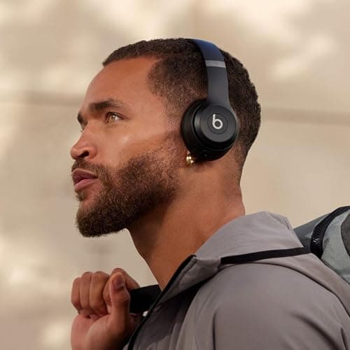 Beats Solo 4 - Wireless Bluetooth On-Ear Headphones, Apple & Android Compatible, Up to 50 Hours of Battery Life - Matte Black (Renewed) thumbnail 4