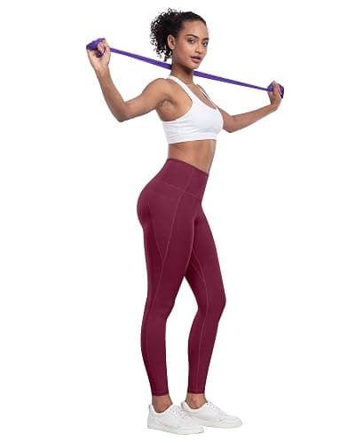LZYVOO Leggings with Pockets for Women, 6 Packs Soft High Waisted Tummy Control Workout Yoga Pants thumbnail 4