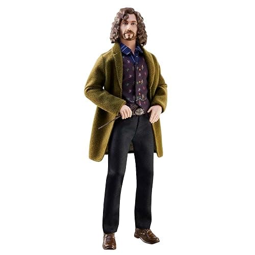 Mattel Harry Potter Collectible Sirius Black Doll (10-inch), Fully Posable, Wearing Signature Outfit with Wand, Gift for 6 Year Olds and Up, HCJ34 - Image 1