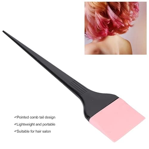 Hair Dye Brush, Bleach Dye Brush Silicone Hair Dye Brush Hair Color Brush Hair Coloring Tool Hairdressing Tinting Brush thumbnail 3