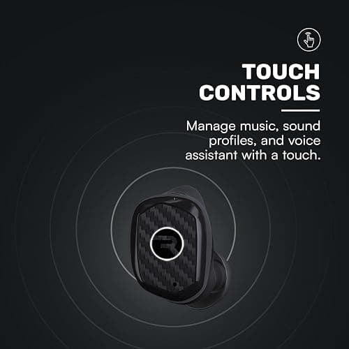Raycon Impact Earbuds Military-Grade Impact Resistant, IP67 Bluetooth Earbuds with Stereo Sound, 90 Hours of Battery Life, Active Noise Cancellation (Black) thumbnail 8