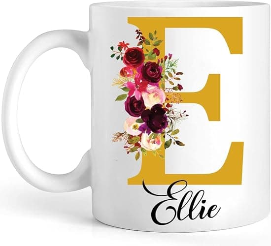 A2One Stuff Custom 11oz Floral Coffee mug - Image 1