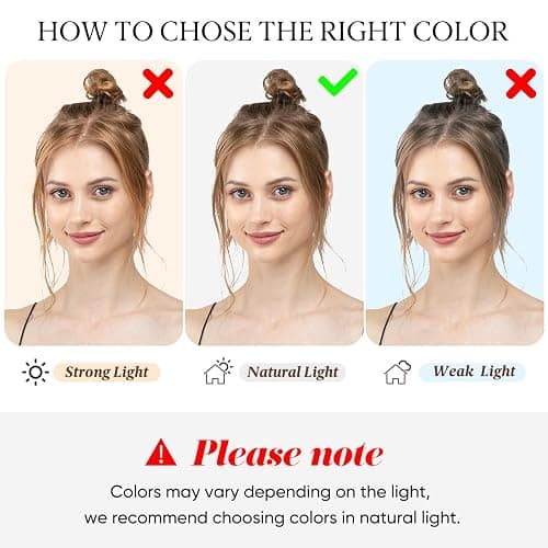 CJL HAIR Large Messy Bun Hair Piece Wavy Curly Scrunchies Synthetic Chignon Ponytail Hair Extensions Thick Updo Hairpieces for Women Dark Brown thumbnail 5