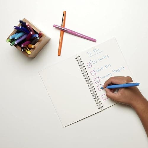 Paper Mate Felt Tip Pens, Flair Marker Pens, Medium Point, Assorted, 24 Count - 24 Count Flair thumbnail 2