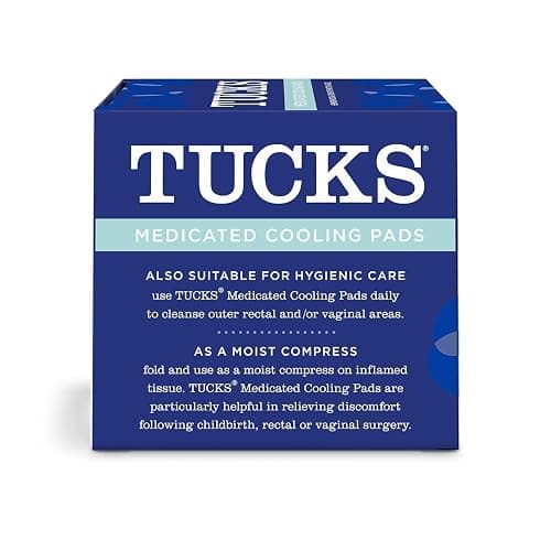 TUCKS Medicated Cooling Pads, 100 Count – Pads with Witch Hazel, Cleanses Sensitive Areas, Protects from Irritation, Hemorrhoid Treatment, Medicated Pads Used By Hospitals thumbnail 11