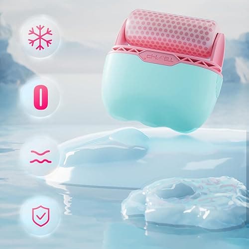 TBPHP Ice Roller BF01 for Face & Eye with Plastic Cover Massager Face Massage Roller Tools (Pink) thumbnail 5