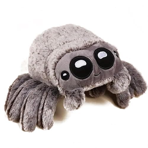 Jorkei Spider Plush Toy 9 inches - This Cute Spider Plush Animal Toy, is Perfect for Birthday Gifts, Halloween, and Valentine's Day Alone! thumbnail 3