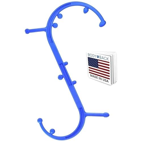 Body Back Buddy Classic USA Made Handheld Full Body Massage Cane Pressure & Trigger Point Massage Tool for Deep Tissue Pain Relief - Dual Massage Hooks for Back, Shoulder, Neck. Manual Back Massager - Image 1