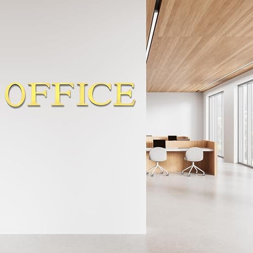 PATIKIL 7.87 Inch 3D Acrylic Alphabet Mirror Wall Stickers Letter O Self-Adhesive Home Decor Letter Sign Art Sticker Decal for DIY Home Decoration Light Gold thumbnail 7