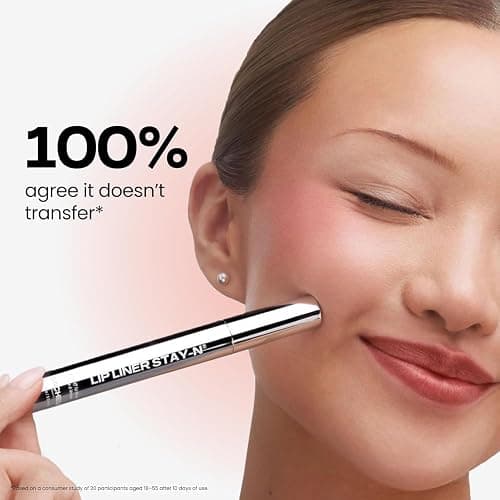 Sacheu Lip Liner STAY-N Peel Off Lip Stain, Longwear, p-INKED | Water-resistant, transfer & smudge-proof, lip tint with hyaluronic acid & vitamin E for conditioning benefits, matte finish thumbnail 4