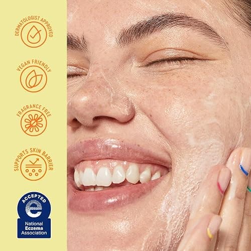 BYOMA Creamy Jelly Cleanser - Hydrating Facial Cleanser for Skin Barrier Repair -Tri-Ceramide Face Wash for Sensitive Skin & All Skin Types - Gently Removes Makeup & Excess Oil - 5.91 fl oz thumbnail 5