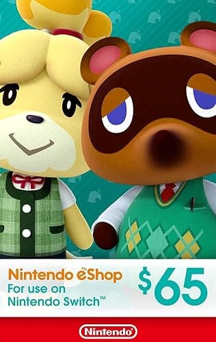 $65 Nintendo eShop Gift Card [Digital Code] - Image 1