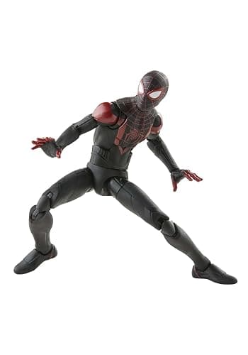 Spider-Man Marvel Legends Series Gamerverse Miles Morales 6-inch Collectible Action Figure Toy, 7 Accessories and 1 Build-A-Figure Part(s) thumbnail 3