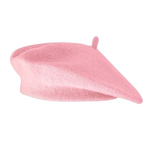 choyaxo French Beret Hats Solid Classic Beret Hats for Girls - Image 1