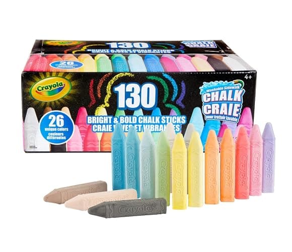 Crayola Sidewalk Chalk Collection - Image 1