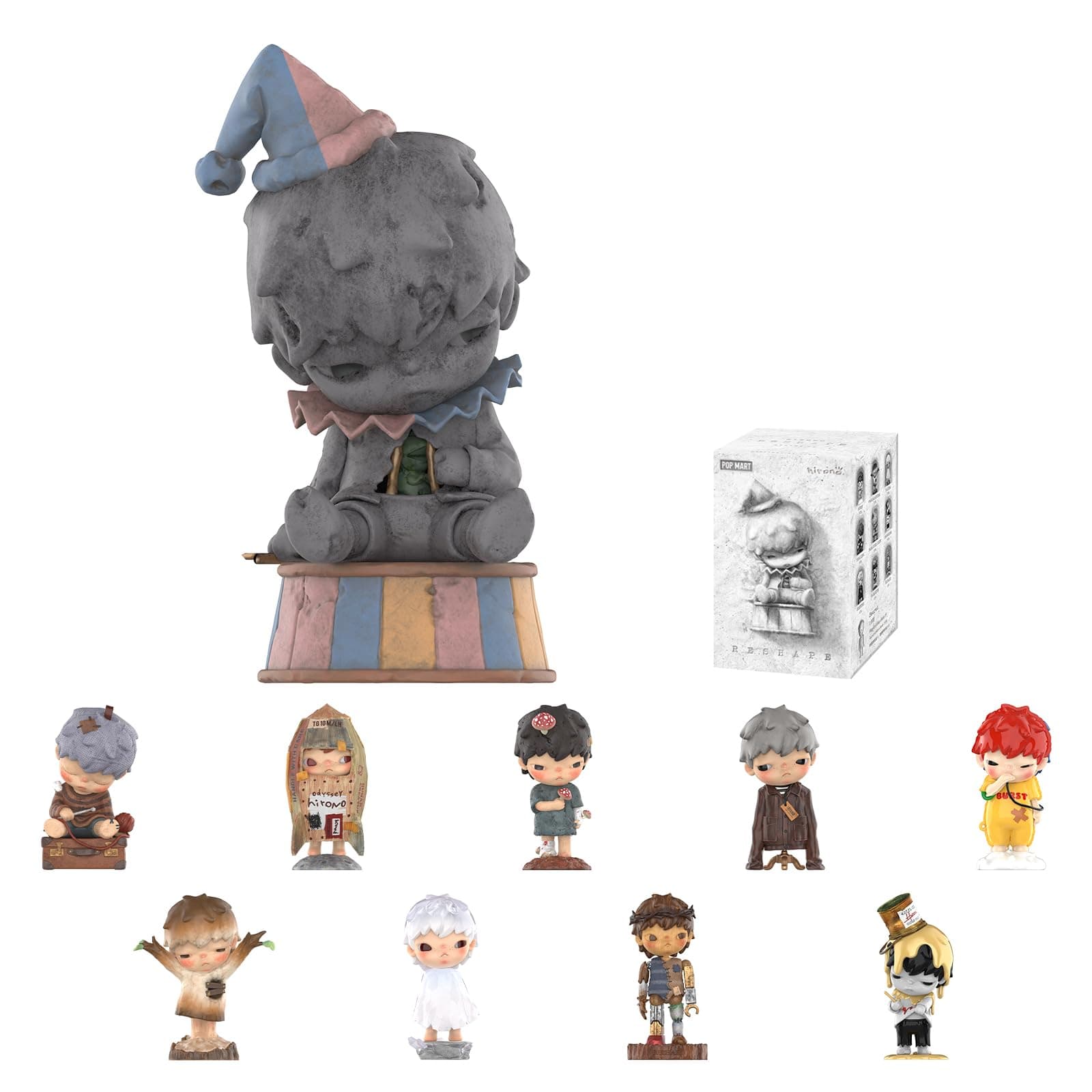 Pop Mart HIRONO – Colección Reshape Figura Grande Decoración para el Hogar, Regalos para Fiestas y Cumpleaños para Niñas y Niños - Image 1