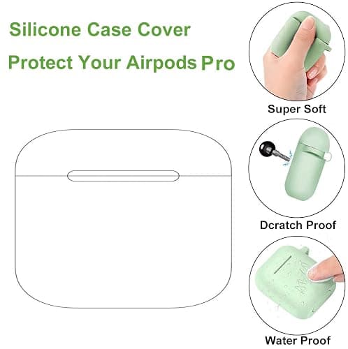 Silicone Case for Airpods Pro/Pro 2 Gen, Cute Lemon Fruit Protective Soft Rubber Cover Skin with Anti-Lost Keychain (Lemon Case) thumbnail 6