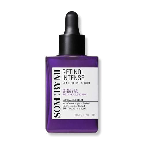 SOME BY MI Retinol Intense Reactivating Serum – 1.69oz, 50ml – Korean Bakuchiol Retinol Serum for Face Firming – Improves Signs of Aging, Minimizes Pore Size & Refines Skin Texture – Korean Skin Care - Image 1