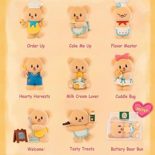Aven Rabbit ButterBear My Buttery Bakery Series Blind Box Action Figures Mystery Box Cute Random Toys Birthday Gift Christmas Collectible Toy for Desktop Ornaments, 1PC thumbnail 4