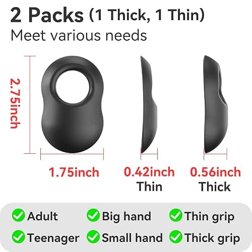 AISHAIDO 2 Pack Baseball Thumb Guard for Pro Batters, Hitter Training Aid, Thumb Guard Baseball & Softball Baseball Batting Grip Baseball Accessories Baseball Training Equipment Reduce Bat Sting thumbnail 2