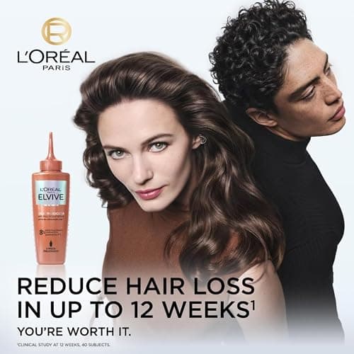 L'Oréal Paris Elvive Growth Booster Hair Growth Serum, Anti Hair Loss 102ml | With Aminexil, Niacinamide & Ginger Extract, Reduces Hair Loss & Boosts Density for Men & Women, Hair Loss Scalp Treatment thumbnail 3