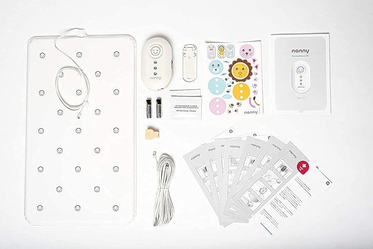 JABLOTRON™ Nanny BM02 Medically Certified Baby Breathing Monitor - Advanced Sensor Mat Tracks Baby’s Breathing - Instantly Alert Irregularities. Used in Homes Hospitals & Neonatal Units thumbnail 2