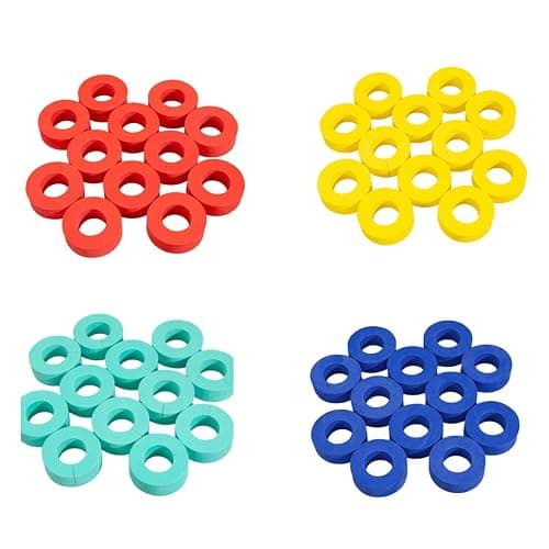 YUEHUINIAO 12Pcs Heatless Blowout Heatless Curlers Sponge C Shape Rollers Hair Curlers Reusable Hair Rollers for Blowout Look thumbnail 9