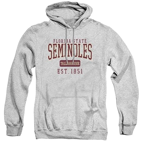 Florida State University Official Est. Date Unisex Adult Pull-Over Hoodie - Image 1
