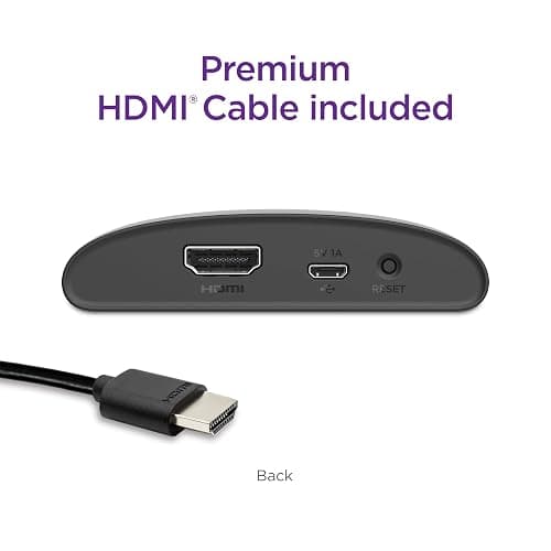 Roku Express 4K+ | Roku Streaming Device 4K/HDR with Voice Remote, Free & Live TV thumbnail 3