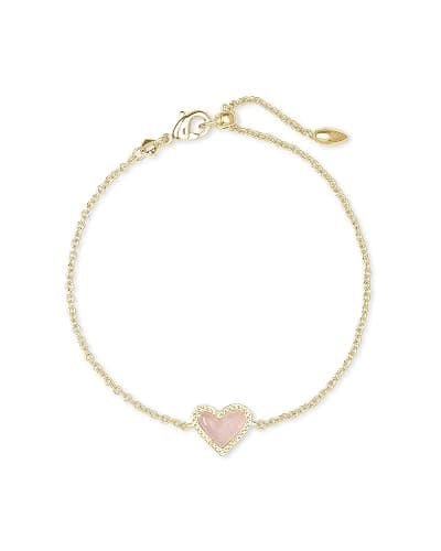 Kendra Scott Ari Heart Link Chain Bracelet for Women, Fashion Jewelry - Image 1