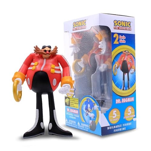 Just Toys LLC Sonic The Hedgehog Action Figures (Dr. Eggman S3) - Image 1
