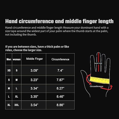 FanVince Winter Gloves Touch Screen Water Resistant Windproof Thermal for Running Cycling Driving Hiking for Men Women thumbnail 6