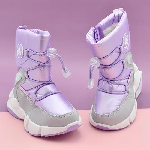Nova Mountain Boys Girls Little Kids Winter Snow Boots,NF thumbnail 6