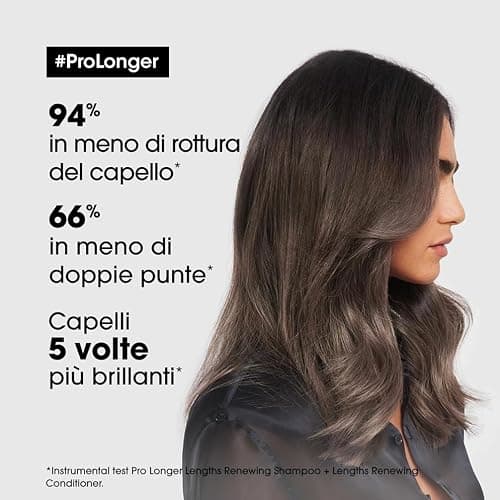 L'Oréal Professionnel Paris | Maschera professionale per capelli lunghi e assottigliati Pro Longer Serie Expert, Formula rinnovatrice, 250 ml thumbnail 2