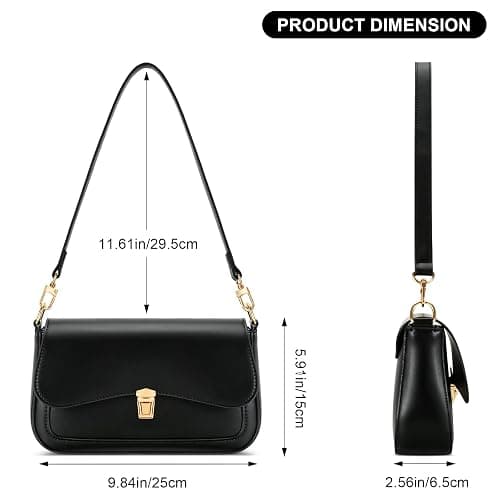 KKXIU Small Shoulder Bag for Women Cute Purses Mini Hobo Handbag Trendy Clutch Purse thumbnail 5