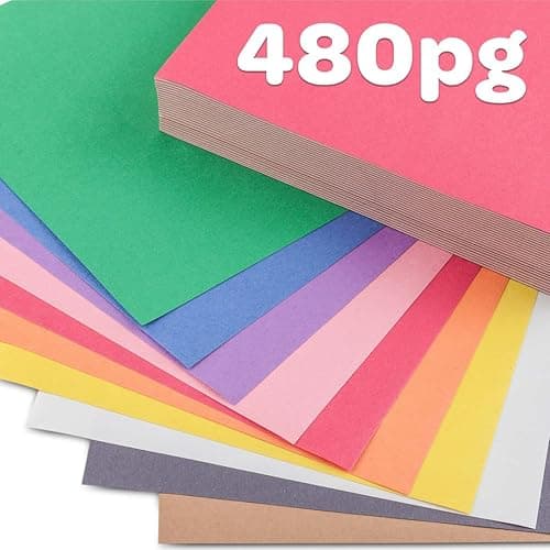 Crayola Construction Paper Bulk Pack (480 Sheets) – 10 Assorted Colors, 9x12, Classroom Arts & Crafts Supplies for Kids, Art Paper for School Projects thumbnail 5