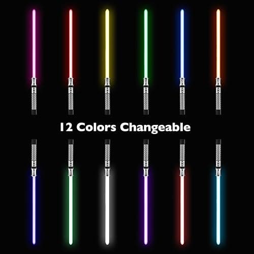 X-TREXSABER Motion Control Light Saber, 27 Set Sound Effects with 12 Color Change, Premium Metal Hilt Light Saber for Adults and Kids Gift thumbnail 6