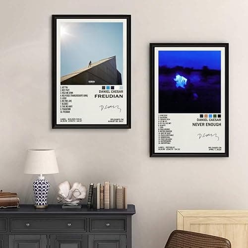 (Set of 2) daniel caesar Album Cover movie Canvas 12x18inch(30x45cm) Unframe for Bedroom for Room Aesthetic Wall Art Decor Posters & Prints Posters Style thumbnail 2