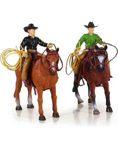 Big Country Toys 14 Piece Roper Set - Cowboy Toys - Horse Toy Figurines & Playsets thumbnail 3