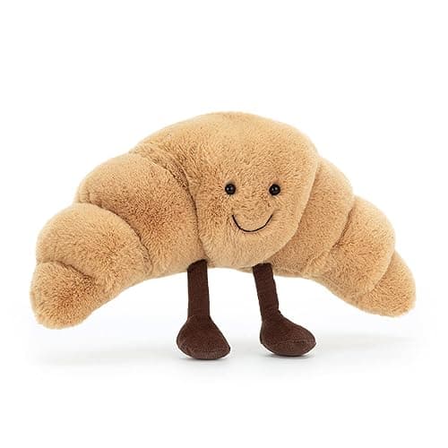 Jellycat Amuseables Croissant Stuffed Toy, Small 8.5 inches - Pastry Plush - Fun Gift Idea thumbnail 6