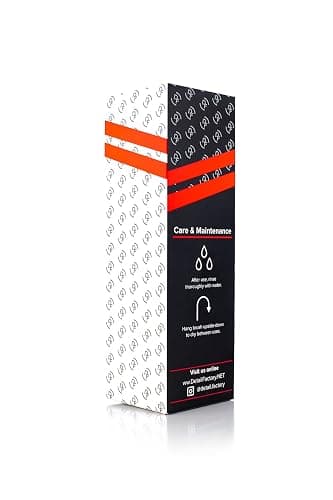 Detail Factory - ProGrip Tire Brush - Ergonomic ProGrip Handle, Stiff Synthetic Bristles, Ergonomic Design, Clean Your Tires with Ease - Grey thumbnail 6